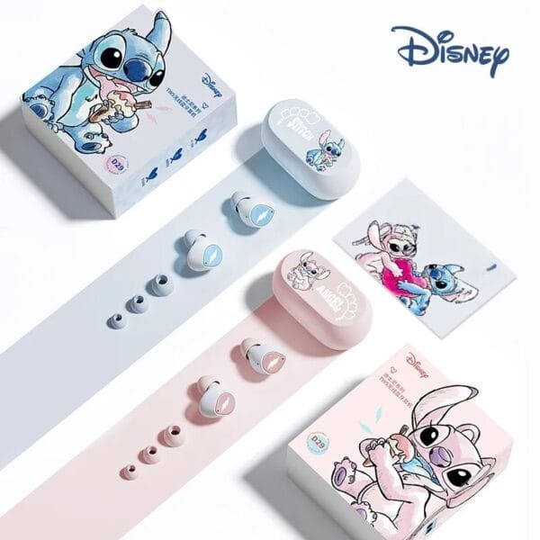 Disney peripherals Stitch Angella D29 Bluetooth Headset Wireless High Sound Quality In-Ear Couple Headphones for Men and Women