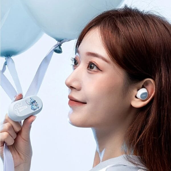 Disney peripherals Stitch Angella D29 Bluetooth Headset Wireless High Sound Quality In-Ear Couple Headphones for Men and Women - 图片 6