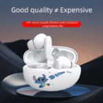 Disney Stitch Angel Bluetooth Earbuds DX01 Wireless Bluetooth Earphones HiFi Sound HD Call Headsets Noise Reduction Long Standby