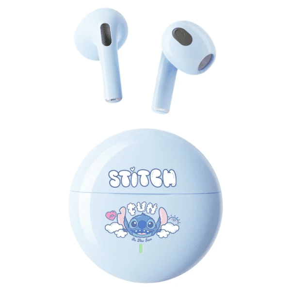 New Disney Lilo & Stitch Earphones Bluetooth Sport Music Game Wireless Headphones Headsets Noise Reduction Anime Cartoon K26 - 图片 3