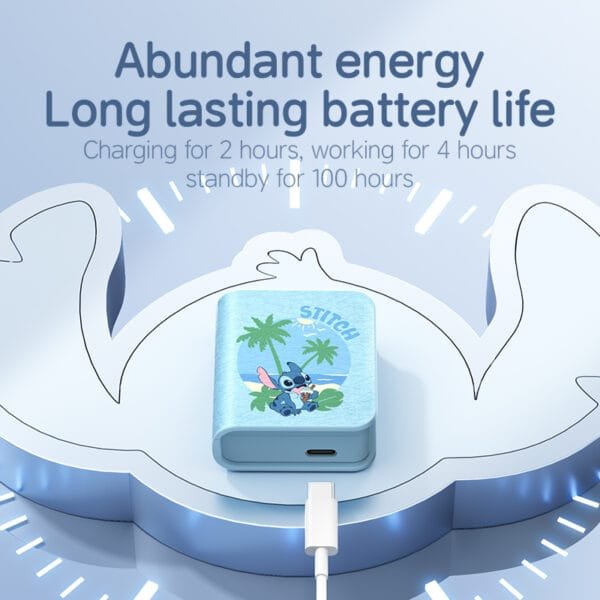 New Disney Lilo & Stitch Earphones Bluetooth Book Series Sport Noise Reduction Wireless Headphones Headsets Anime Cartoon AH806 - 图片 2