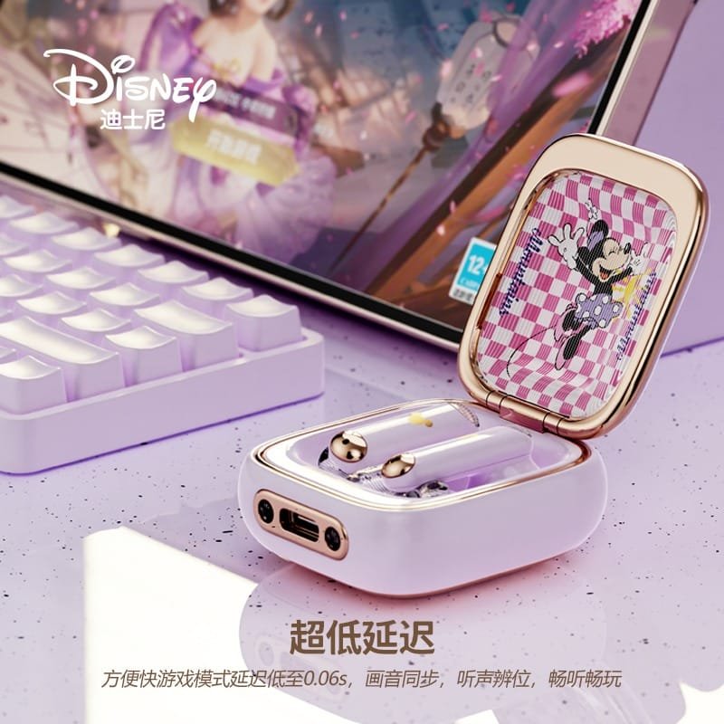 NEW Disney Q7 Space Capsule Bluetooth Earphone HIFI Sound Wireless In-ear Sports Waterproof Headset Long Standby Noise Reduction - Image 9