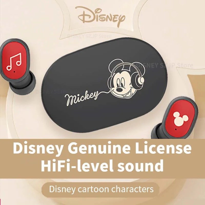 New Disney Mini Cartoon Wireless Headset E6S HIFI Sound TWS Bluetooth V5.3 Earphones Noise Reduction Headphone Long Battery Life - Image 4