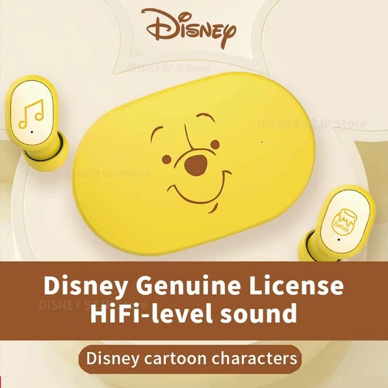 New Disney Mini Cartoon Wireless Headset E6S HIFI Sound TWS Bluetooth V5.3 Earphones Noise Reduction Headphone Long Battery Life - Image 3