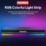 TRANSFORMERS TF-Y20 Bluetooth 5.4 Wired Speaker Computer Subwoofer Home Movie Surround Sound Bar Audio Speaker For PC Desk New