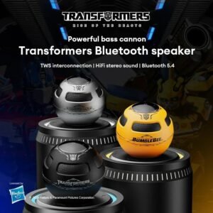 TRANSFORMERS TF-Y17 Bluetooth V5.4 Speaker Outdoor Long battery life Loudspeaker Subwoofer Portable TWS Surround Sound Player Holder