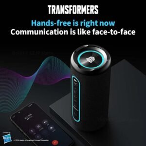 TRANSFORMERS TF-Y26 Bluetooth 5.4 Wireless Speaker IPX6 Waterproof Powerful Sound Portable Party Outdoor Speaker TWS Pairing