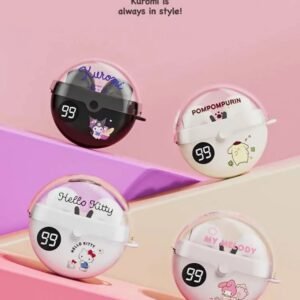 Sanrio Q77 TWS Earbuds Hello Kitty Wireless Earphones Bluetooth My Melody Music Sport Touch Control Gaming Headphones Gifts