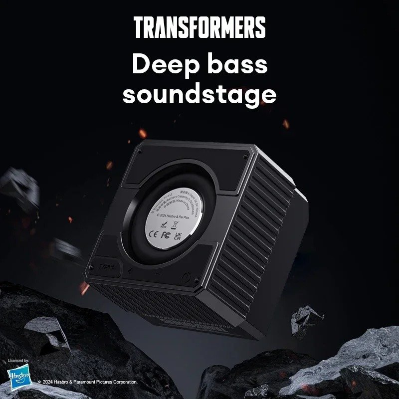 TRANSFORMERS Speakers TF-Y12 Bluetooth 5.4 Wireless Speaker 3D Stereo HiFi Sound Box Home Outdoor Waterproof Portable Playe - Image 8