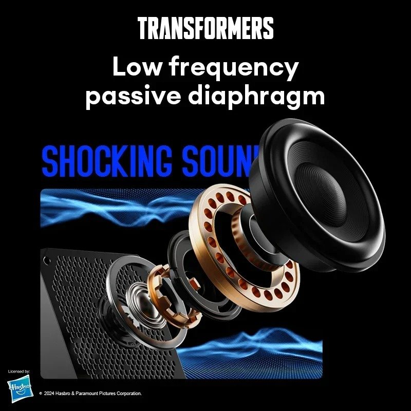 TRANSFORMERS Speakers TF-Y12 Bluetooth 5.4 Wireless Speaker 3D Stereo HiFi Sound Box Home Outdoor Waterproof Portable Playe - Image 7