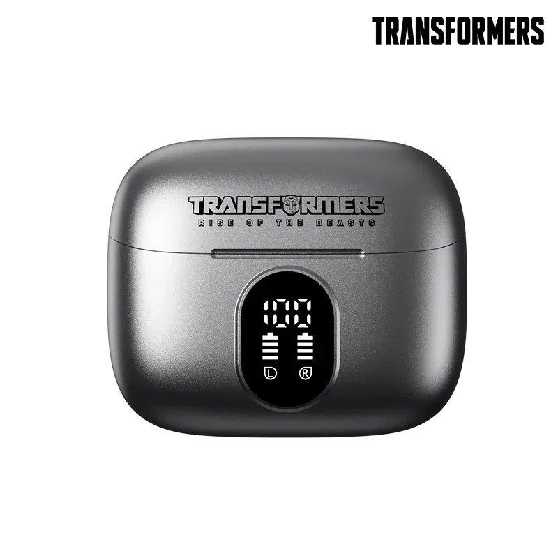 TRANSFORMERS Bumblebee TF-T50 Wireless Earphones Bluetooth 5.4 LED Digital Display HiFi Music Earbuds Low Latency Game Headphone - Image 8