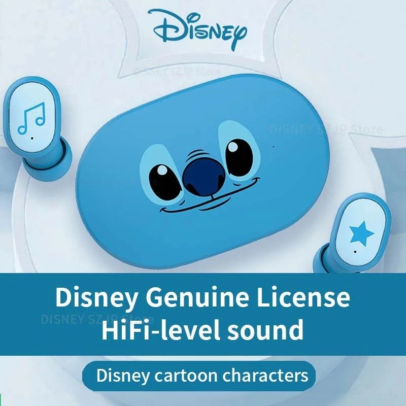 New Disney Mini Cartoon Wireless Headset E6S HIFI Sound TWS Bluetooth V5.3 Earphones Noise Reduction Headphone Long Battery Life - Image 5